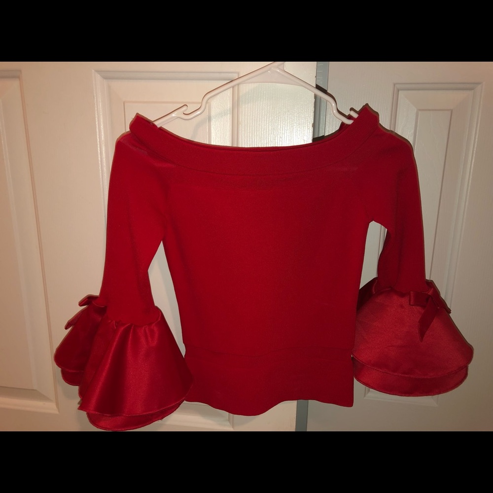 red forever 21 top
